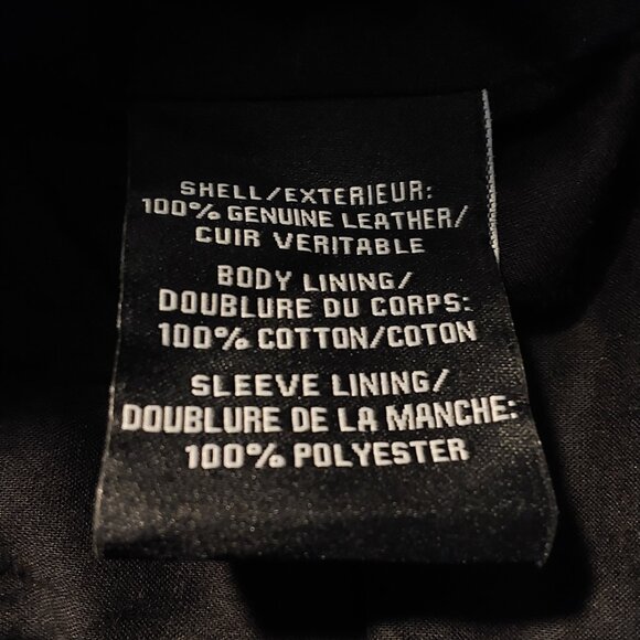 NWT! 7 For All Mankind Asymmetrical Leather Moto Motorcycle Biker Jacket - Large - Picture 10 of 11